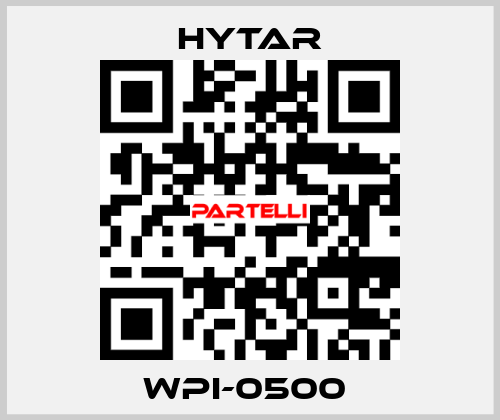 WPI-0500  Hytar