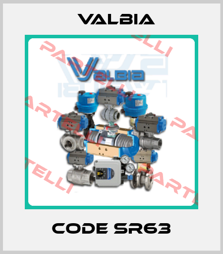 Code SR63 Valbia