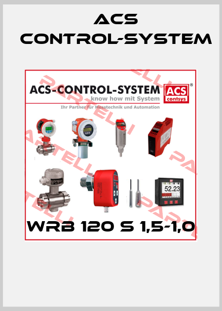 WRB 120 S 1,5-1,0  Acs Control-System