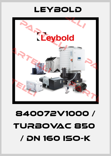 840072V1000 / TURBOVAC 850  / DN 160 ISO-K Leybold