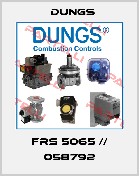 FRS 5065 // 058792 Dungs