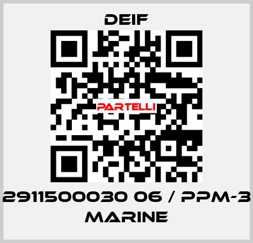 2911500030 06 / PPM-3 Marine Deif