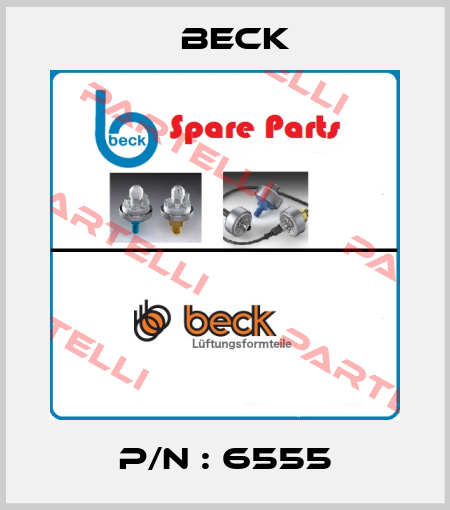 P/N : 6555 Beck