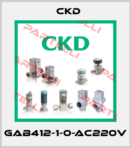 GAB412-1-0-AC220V Ckd
