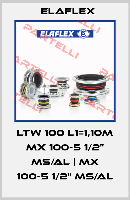 LTW 100 L1=1,10m MX 100-5 1/2" Ms/Al | MX 100-5 1/2" Ms/Al Elaflex