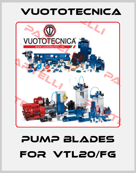 pump blades for  VTL20/FG Vuototecnica