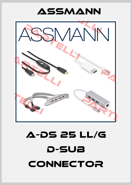 A-DS 25 LL/G D-sub connector Assmann