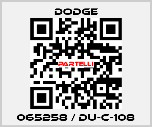 065258 / DU-C-108 Dodge