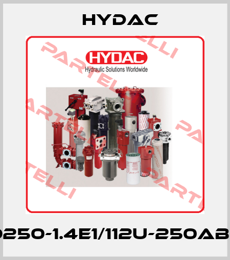 SBO250-1.4E1/112U-250AB060 Hydac