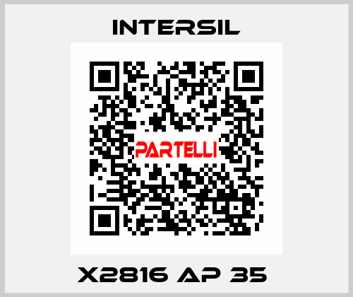 X2816 AP 35  Intersil