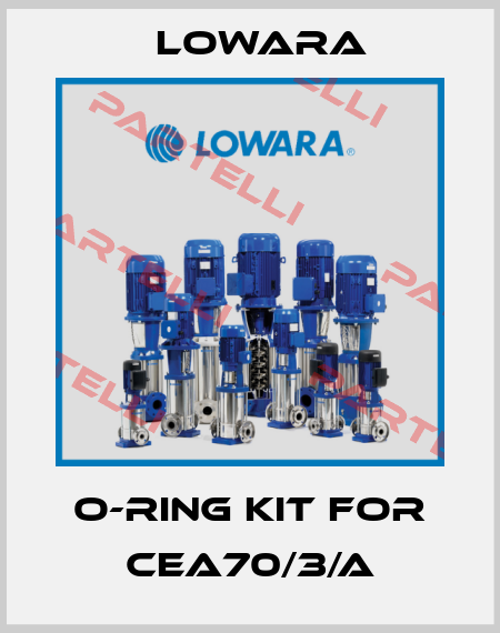 O-ring kit for CEA70/3/A Lowara