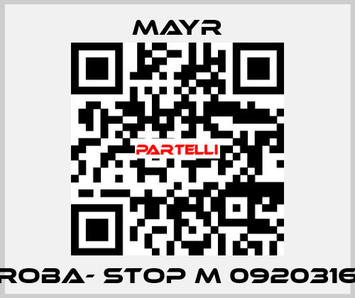 ROBA- stop M 0920316 Mayr