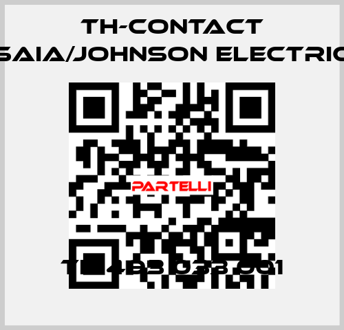 TH 493 033 001 TH-Contact (Saia/Johnson Electric)