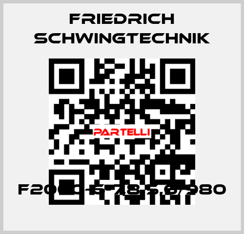 F2000-6-7,8 5,6/980 Friedrich Schwingtechnik