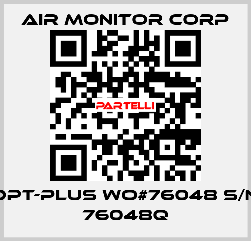 DPT-plus WO#76048 S/N 76048Q AIR MONITOR CORP