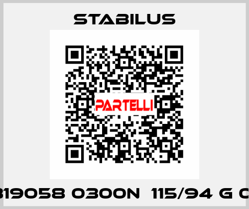 319058 0300N  115/94 G 01 Stabilus