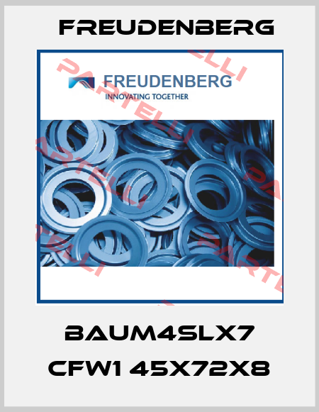 BAUM4SLX7 CFW1 45X72X8 Freudenberg