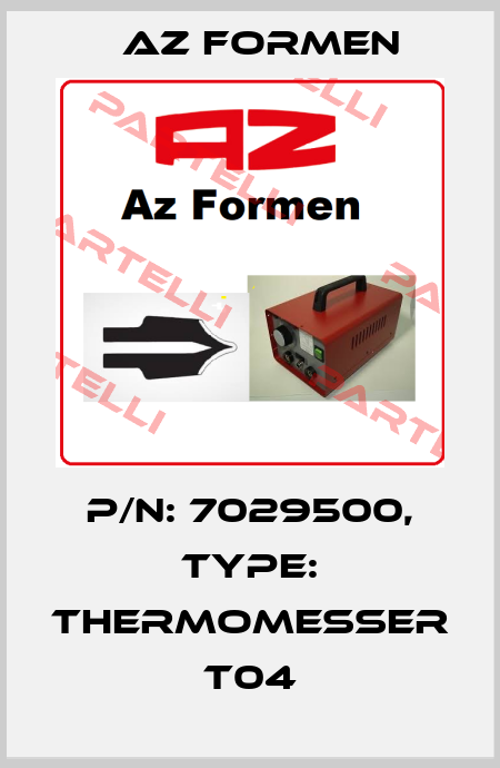 P/N: 7029500, Type: Thermomesser T04 Az Formen