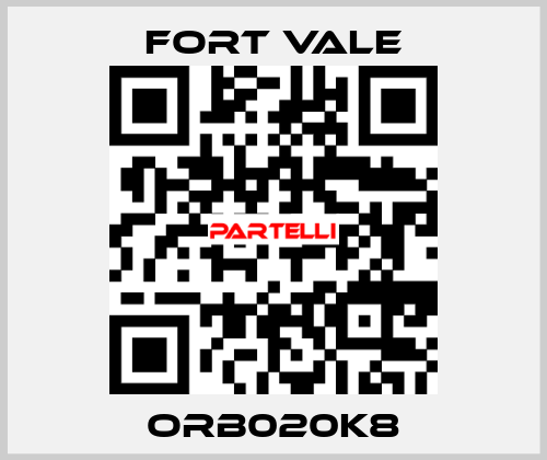 ORB020K8 Fort Vale