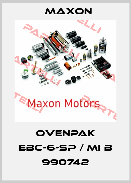 OVENPAK EBC-6-SP / MI B 990742 Maxon