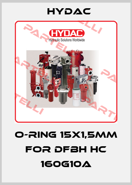 O-ring 15x1,5mm for DFBH HC 160G10A Hydac