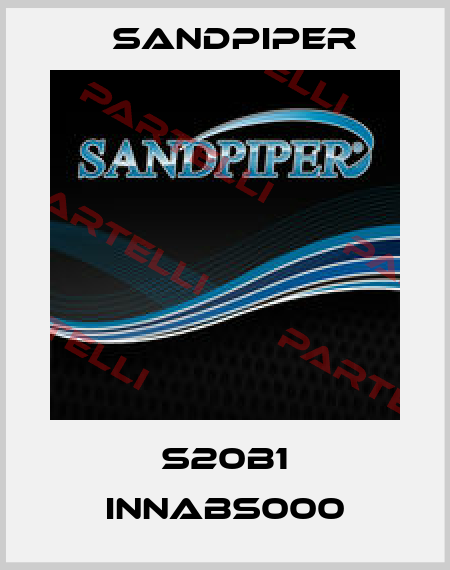 S20B1 INNABS000 Sandpiper