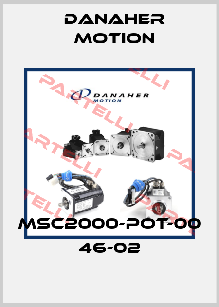 MSC2000-POT-00 46-02 Danaher Motion
