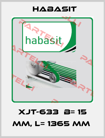 XJT-633  B= 15 MM, L= 1365 MM  Habasit