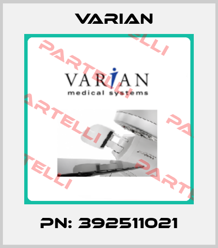 PN: 392511021 Varian