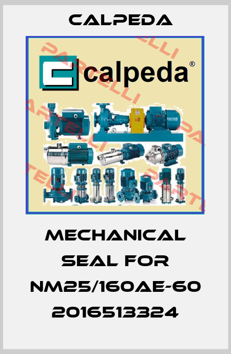 Mechanical seal for NM25/160AE-60 2016513324 Calpeda