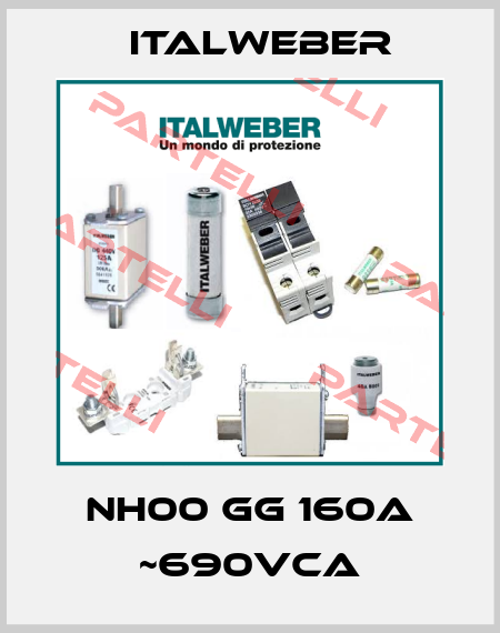 NH00 gG 160A ~690Vca Italweber
