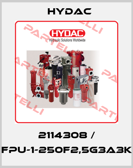 2114308 / FPU-1-250F2,5G3A3K Hydac