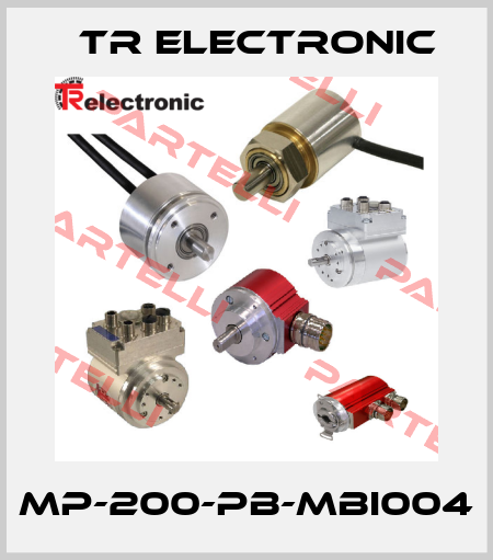 MP-200-PB-MBI004 TR Electronic