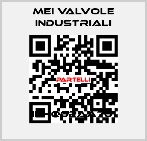 1HHQ02AA701 MEI VALVOLE INDUSTRIALI