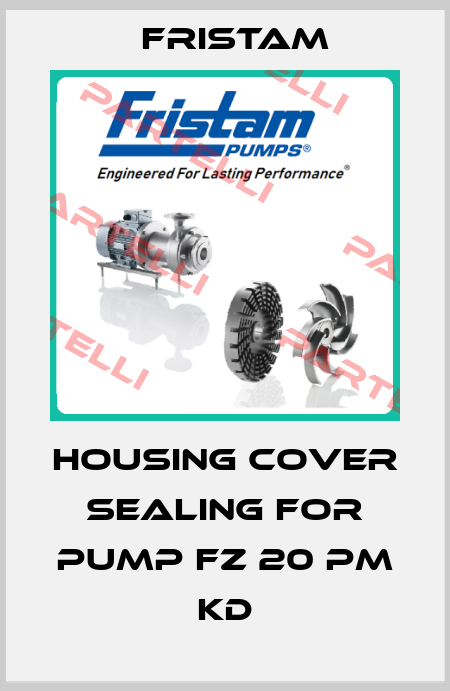 housing cover sealing for pump FZ 20 PM KD Fristam