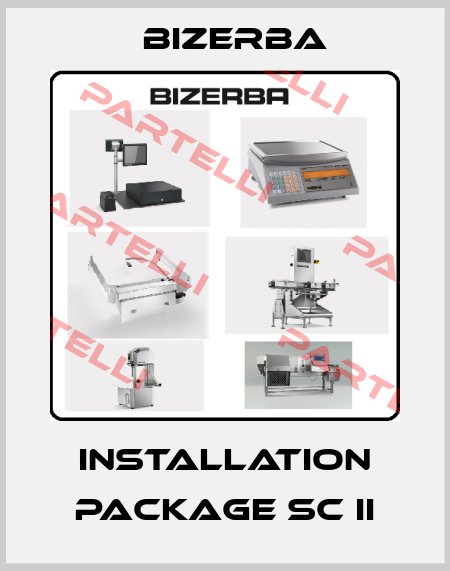 Installation package SC II Bizerba