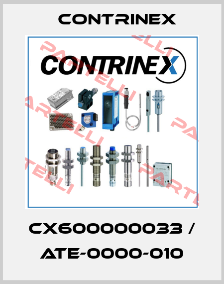 CX600000033 / ATE-0000-010 Contrinex