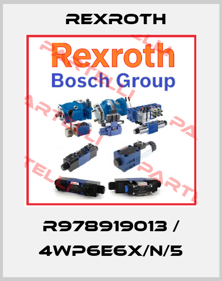 R978919013 / 4WP6E6X/N/5 Rexroth
