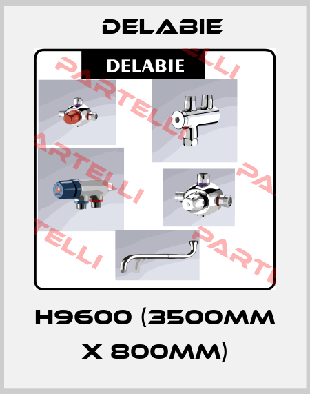 H9600 (3500mm x 800mm) Delabie