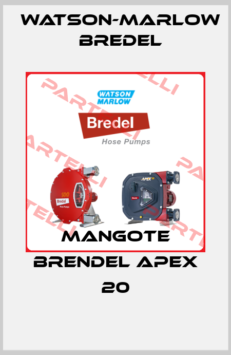 MANGOTE BRENDEL APEX 20 Watson-Marlow Bredel
