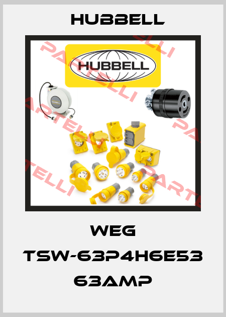 WEG TSW-63P4H6E53 63AMP Hubbell