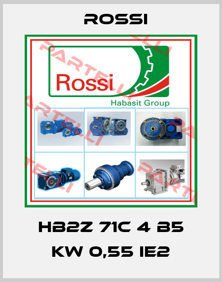 HB2Z 71C 4 B5 KW 0,55 IE2 Rossi