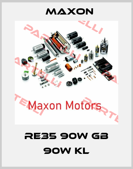 RE35 90W GB 90W KL Maxon