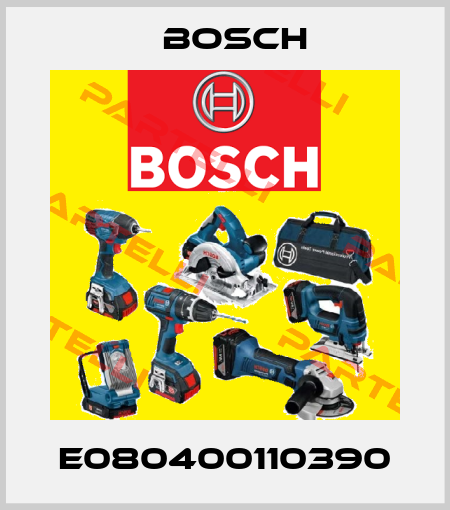 E080400110390 Bosch