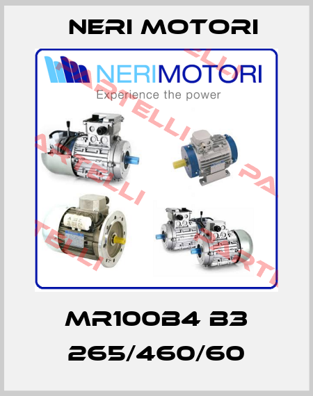 MR100B4 B3 265/460/60 Neri Motori