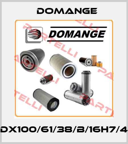 DX100/61/38/B/16H7/4 Domange