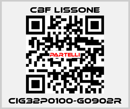 CIG32P0100-G0902R CBF LISSONE