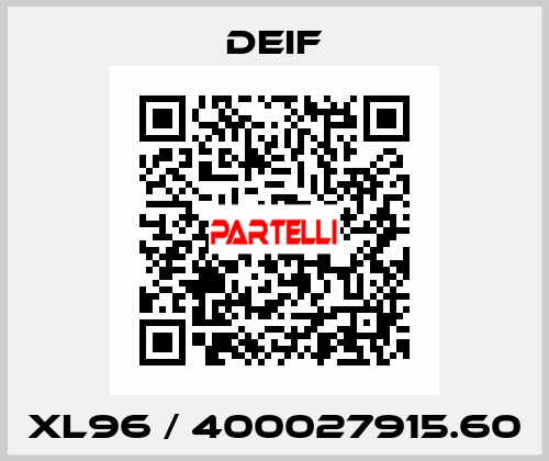 XL96 / 400027915.60 Deif