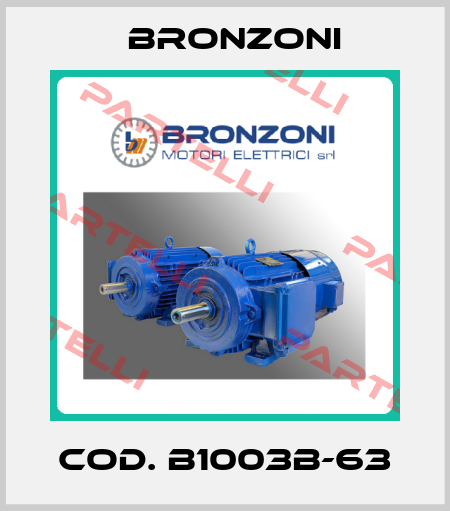 Cod. B1003B-63 Bronzoni