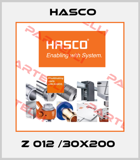 Z 012 /30X200  Hasco